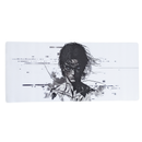 Mouse Pad Megarex Gamer 90x40x4mm anime attack on titan Antiderrapante Borda Costurada Grande