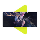 Mouse Pad Megarex Gamer 80x30x3mm Anime speed Antiderrapante Borda Costurada Grande