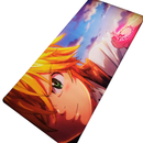 Mouse Pad Megarex Gamer 90x40x4mm Antiderrapante Borda Costurada Grande os 7 pecados capitais