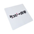 Mouse Pad Megarex Gamer 40x40x4mm minimalista Antiderrapante Borda Costurada Grande