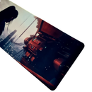 Mouse Pad Megarex Gamer 80x30x3mm Anime speed Antiderrapante Borda Costurada Grande