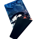 Mouse Pad Megarex Gamer 90x40x4mm Anime Solo Leveling igris speed Antiderrapante Borda Costurada Grande