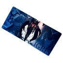 Mouse Pad Megarex Gamer 90x40x4mm Anime Solo Leveling igris speed Antiderrapante Borda Costurada Grande