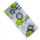 Mouse Pad Megarex Gamer 90x40x4mm minimalista branco e verde speed Antiderrapante Borda Costurada Grande
