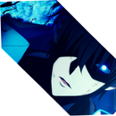 Mouse Pad Megarex Gamer 90x40x4mm anime solo leveling Antiderrapante Borda Costurada Grande
