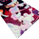 Mouse Pad Megarex Gamer 90x40x4mm luffy anime Antiderrapante Borda Costurada Grande