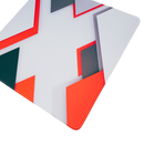 Mouse Pad Megarex Gamer 40x40x4mm control minimalista Antiderrapante Borda Costurada Grande