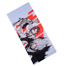 Mouse Pad Megarex Gamer 90x40x4mm branco speed Anime Antiderrapante Borda Costurada Grande