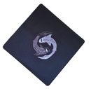 Mouse Pad Megarex Gamer 40x40x4mm preto Antiderrapante Borda Costurada Grande