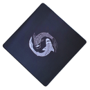 Mouse Pad Megarex Gamer 40x40x4mm preto Antiderrapante Borda Costurada Grande