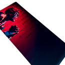 Mouse Pad Megarex Gamer 90x40x4mm Antiderrapante Borda Costurada Grande demon slayer