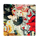 Mouse Pad Megarex Gamer 40x40x4mm Anime Antiderrapante Borda Costurada Grande