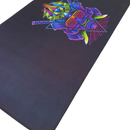 Mouse Pad Megarex Gamer 90x40x4mm minimalista Preto china arte Antiderrapante Borda Costurada Grande