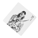 Mouse Pad Megarex Gamer 40x40x4mm minimalista Antiderrapante Borda Costurada Grande