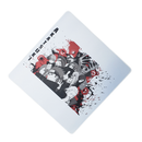 Mouse Pad Megarex Gamer 40x40x4mm Anime control Naruto Antiderrapante Borda Costurada Grande