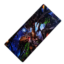 Mouse Pad Megarex Gamer 90x40x4mm Antiderrapante Borda Costurada Grande alien vs predador
