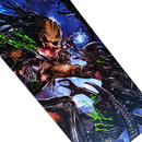 Mouse Pad Megarex Gamer 90x40x4mm Antiderrapante Borda Costurada Grande alien vs predador