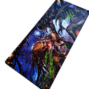 Mouse Pad Megarex Gamer 90x40x4mm Antiderrapante Borda Costurada Grande alien vs predador