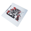 Mouse Pad Megarex Gamer 40x40x4mm Anime control Naruto Antiderrapante Borda Costurada Grande