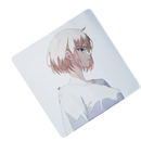 Mouse Pad Megarex Gamer 40x40x4mm anime solo leveling Antiderrapante Borda Costurada Grande