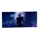 Mouse Pad Megarex Gamer 90x40x4mm Antiderrapante Borda Costurada Grande solo leveling
