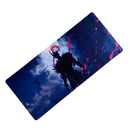 Mouse Pad Megarex Gamer 90x40x4mm Antiderrapante Borda Costurada Grande solo leveling