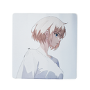 Mouse Pad Megarex Gamer 40x40x4mm anime solo leveling Antiderrapante Borda Costurada Grande