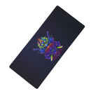 Mouse Pad Megarex Gamer 90x40x4mm minimalista Preto china arte Antiderrapante Borda Costurada Grande