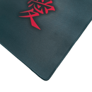 Mouse Pad Megarex Gamer 40x40x4mm Preto control Antiderrapante Borda Costurada Grande