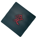 Mouse Pad Megarex Gamer 40x40x4mm Preto control Antiderrapante Borda Costurada Grande