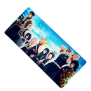 Mouse Pad Megarex Gamer 90x40x4mm anime Antiderrapante Borda Costurada Grande