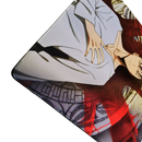 Mouse Pad Megarex Gamer 40x40x4mm solo leveling speed Antiderrapante Borda Costurada Grande