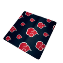 Mouse Pad Megarex Gamer 40x40x4mm anime Naruto Antiderrapante Borda Costurada Grande