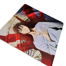 Mouse Pad Megarex Gamer 40x40x4mm solo leveling speed Antiderrapante Borda Costurada Grande