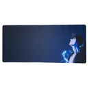 Mouse Pad Megarex Gamer 90x40x4mm speed anime Antiderrapante Borda Costurada Grande