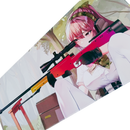 Mouse Pad Megarex Gamer 90x40x4mm Antiderrapante Borda Costurada Grande anime