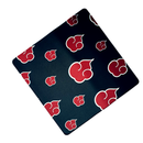 Mouse Pad Megarex Gamer 40x40x4mm anime Naruto Antiderrapante Borda Costurada Grande