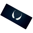 Mouse Pad Megarex Gamer 90x40x4mm venom preto Antiderrapante Borda Costurada Grande