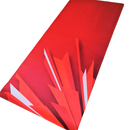 Mouse Pad Megarex Gamer 90x40x4mm minimalista vermelho control Antiderrapante Borda Costurada Grande