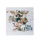 Mouse Pad Megarex Gamer 40x40x4mm anime luffy speed Antiderrapante Borda Costurada Grande