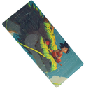 Mouse Pad Megarex Gamer 90x40x4mm Antiderrapante Borda Costurada speed dragon ball z