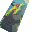 Mouse Pad Megarex Gamer 90x40x4mm Antiderrapante Borda Costurada speed dragon ball z