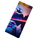 Mouse Pad Megarex Gamer 90x40x4mm Antiderrapante Borda Costurada demon slayer anime