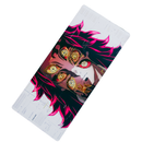 Mouse Pad Megarex Gamer 90x40x4mm Antiderrapante Borda Costurada control demon slayer