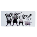 Mouse Pad Megarex Gamer 90x40x4mm Antiderrapante Borda Costurada speed demon slayer
