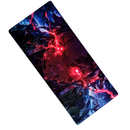 Mouse Pad Megarex Gamer 90x40x4mm Antiderrapante Borda Costurada demon slayer