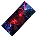 Mouse Pad Megarex Gamer 90x40x4mm Antiderrapante Borda Costurada demon slayer