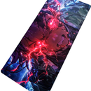 Mouse Pad Megarex Gamer 90x40x4mm Antiderrapante Borda Costurada demon slayer