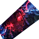 Mouse Pad Megarex Gamer 90x40x4mm Antiderrapante Borda Costurada demon slayer