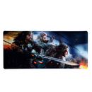Mouse Pad Megarex Gamer 90x40x4mm Antiderrapante Borda Costurada Control o senhor dos anéis
